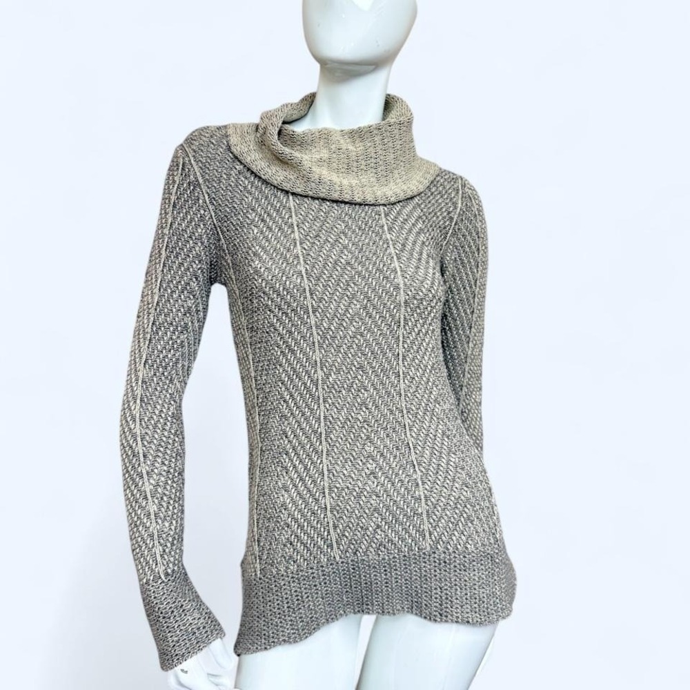 Y2K Medieval Cowl‎ Neck Sweater Fairycore Mori Kei Knit Womens S effici cotton